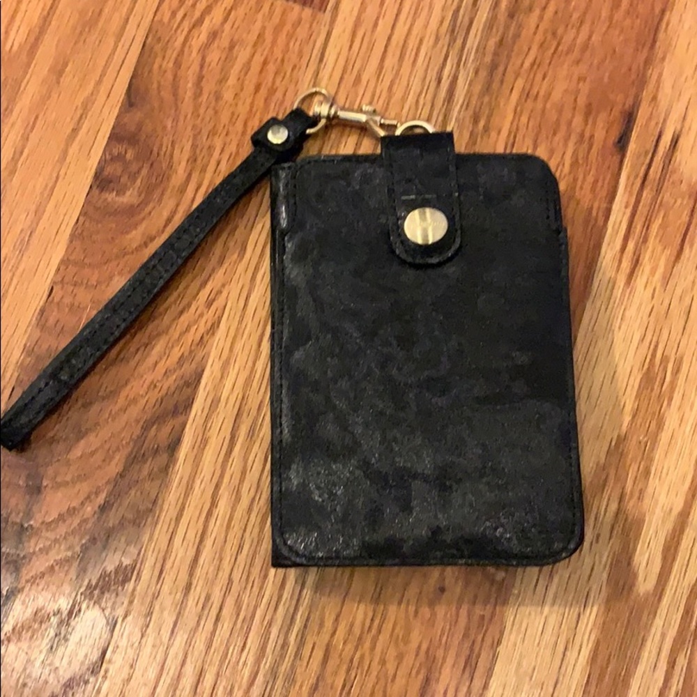 Brand New, Brahmin mini wallet clutch. Black